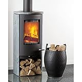 Orskov Holzkorb „Reifen 60“ Gummi Schwarz - 2