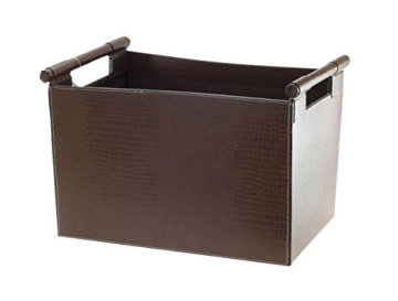 Lederkorb  "Kolding" TermaTech 44 cm x 30 cm